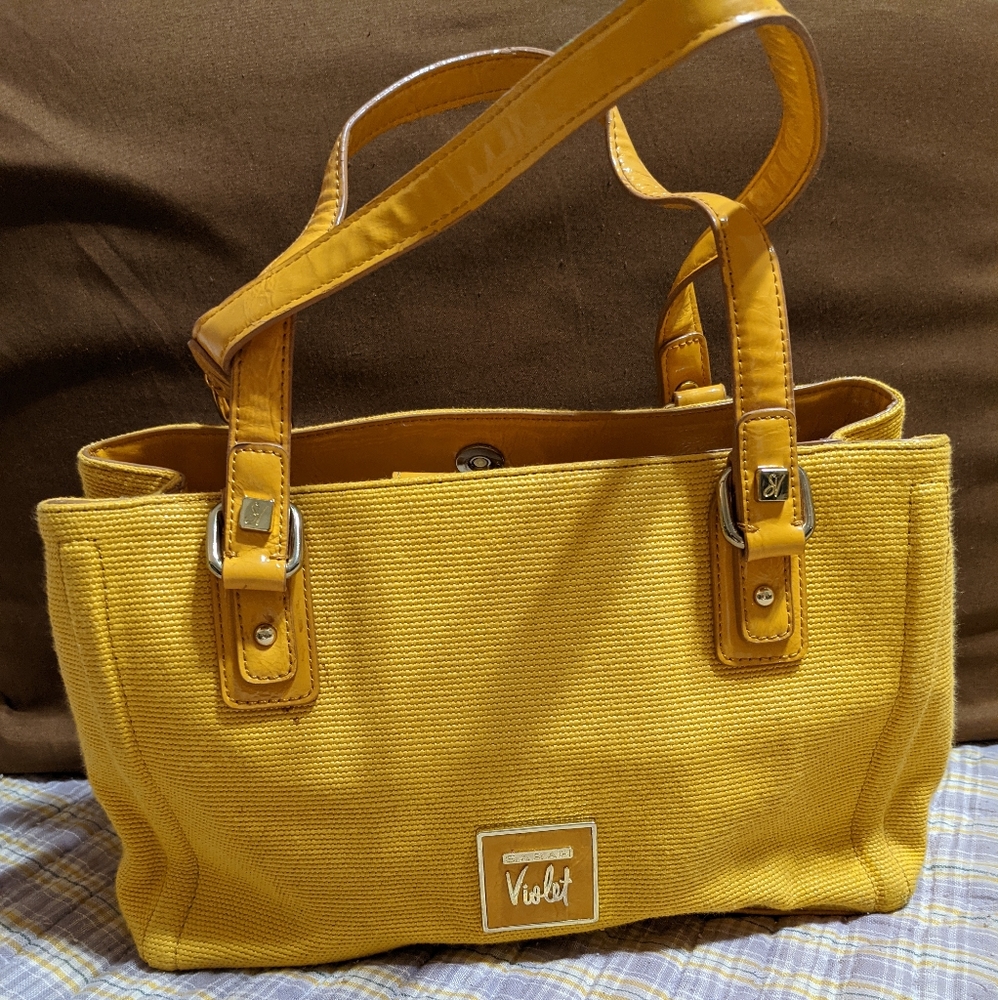 Sarah violet handbag purse medium size